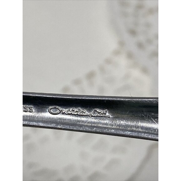 Rogers Oneida FENWAY Dream Glossy Stainless Set 2 Tablespoons & Sugar Spoon - Picture 4 of 5